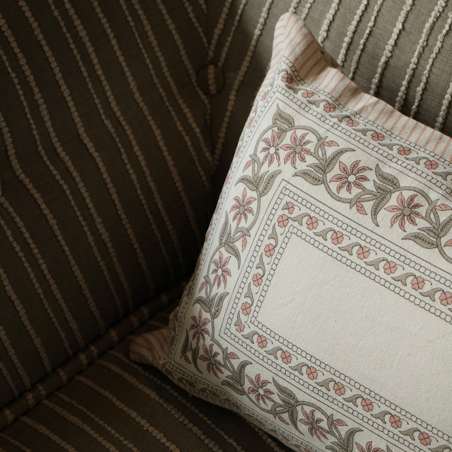 Cojín Rectangular Flores