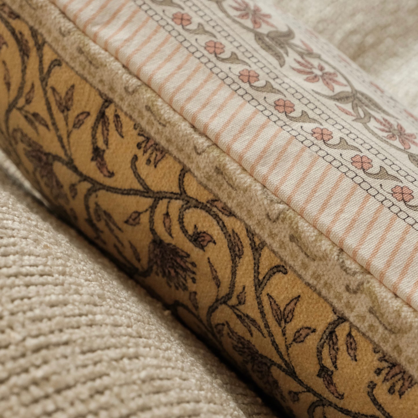 Cojín Rectangular Flores