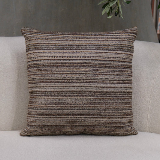 COJÍN CUADRADO TWEED TIERRA